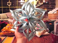 wikiHow 3D Paper Snowflake